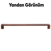 Bihter Mobilya Mutfak Dolabı Çekmece Dolap Kapak Kulpu Kulbu Metal Kulpları Siyah (224 MM-22.4 CM) - 3