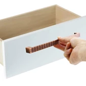 Bihter Mobilya Mutfak Dolabı Çekmece Dolap Kapak Kulpu Kulbu Metal Kulpları Siyah (224 MM-22.4 CM) - 4