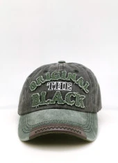 Perlotus Original Black Beyzbol Erkek Şapka 2023 Siyah Yeşil - 2