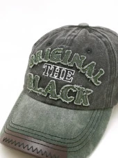 Perlotus Original Black Beyzbol Erkek Şapka 2023 Siyah Yeşil - 4