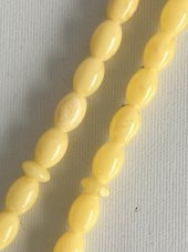 Oval Kesim Kokulu Toz Kehribar Tesbih 33lük 5mm A006 - 5
