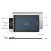 XP-Pen Deco Pro SW Bluetooth Kablosuz Grafik Tablet Small - 2