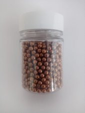 DEKORATİF ŞEKER BONCUK BRONZ 40 GR (PASTALND) - 1