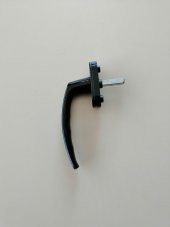 PVC PENCERE KOLU PLASTİK SİYAH - 1