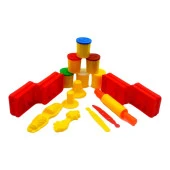 Bu-Bu Oyun Hamuru Seti 3D Dinozor Oyun Hamuru Kalıpları ve Oyun Hamuru Seti thumbnail 1