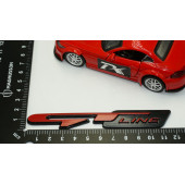 DK Kia GT Line Bagaj Logo 3M 3D Kırmızı Siyah Metal Logo - 4