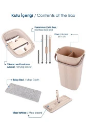 Tablet Mop 5 Parça Temizlik Seti 1 Mikrofiber Bezli - 3