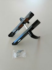 YALE PVC KAPI KOLU PLASTİK SİYAH - 1