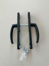 YALE PVC KAPI KOLU PLASTİK ANTRASİT GRİ - 1