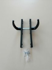 YALE PVC KAPI KOLU PLASTİK ANTRASİT GRİ - 4