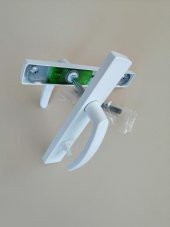 WC PVC KAPI KOLU PLASTİK BEYAZ - 1