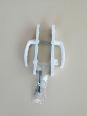 WC PVC KAPI KOLU PLASTİK BEYAZ - 2