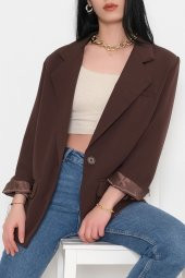Blazer Ceket Kahve - 1111.1174. - 4