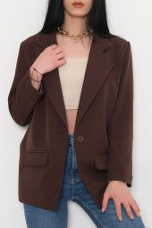 Blazer Ceket Kahve - 1111.1174. - 5