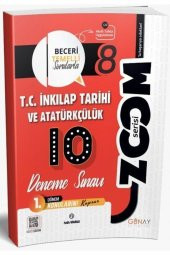 8. Sınıf T.c. Inkılap Tarihi Ve Atatürkçülük 1. Dönem 10 Lu Zoom Serisi Deneme Sınavı - 1