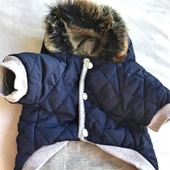 LACİVERT POOF CUTIE by Kemique  KÖPEK MONT KÖPEK PALTO - 7