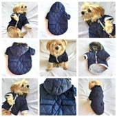 LACİVERT POOF CUTIE by Kemique  KÖPEK MONT KÖPEK PALTO - 2