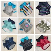 MAVİ GÖKKUŞAĞI Polo Yaka Tişört Summer T Köpek Kıyafeti,Elbisesi - 8