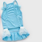 MAVİ ICE CREAM TÜTÜLÜ KÖPEK ELBİSESİ - 5