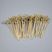 KÜRDAN BAMBU DOĞAL DÜĞÜMLÜ 12 CM 50 Lİ - 1