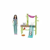 HKT77 Barbie Panda Bakımı Oyun Seti - 2