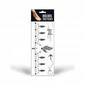 Halhal Geçici Tattoo -5, Bilek Tattoo, Ayak Tattoo, Geçici Dövme - 1