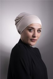 Bej Pratik Hazır Geçmeli İç Bone Viskon Kumaş Dikişsiz 3003_12 - 1