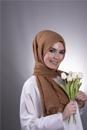 Taba Düz Klasik Şal Bürümcük Şal 202104_33 - 1