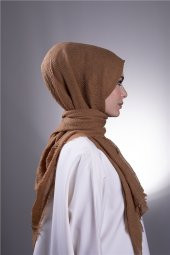 Taba Düz Klasik Şal Bürümcük Şal 202104_33 - 3