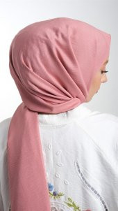 Violet Düz Klasik Şal Pamuk Caz Sade 202105_21 - 3