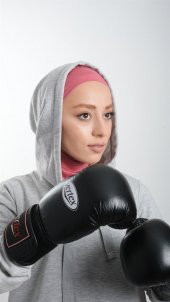 Violet Pratik Hazır Geçmeli Tesettür Bone Sandy Kumaş Spor Hijab 2113_21 - 3