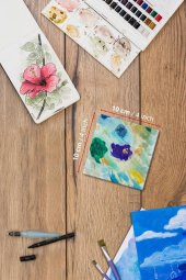 10x10 cm Pres Kompozit Tuval 9lu Set - 3