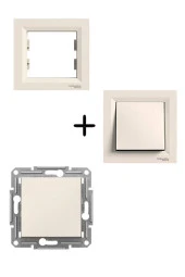 Schneider Asfora Krem Permütatör - Deviatör - Ara Vavien - Çerçeveli thumbnail 1