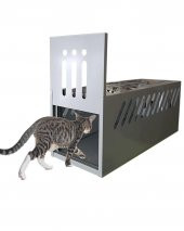 Yeni Model Daha Etkili Kedi Canlı Yakalama Kapanı - 1