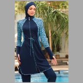 Adasea Inesa 4431Tam Boy  Tasarım Tesettür Mayo thumbnail 4