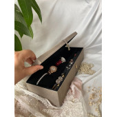 Adalinhome Deri Saat Aksesuar Kutusu Bej thumbnail 1