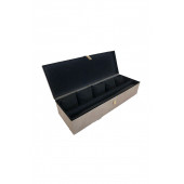 Adalinhome Deri Saat Aksesuar Kutusu Bej thumbnail 2