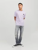 JACK JONES Liam Model Dar Kesim Gri Kot Pantolon 12229187 thumbnail 7