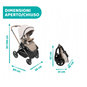 Chicco Mysa Bebek Arabası / Amber Glow - 9