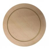 10 Adet MDF Ahşap Pizza Tahtası 28 Cm, Sunum Tahtası, Pizza Tabağı, Lahmacun ve Pide Servis Tahtası - 1