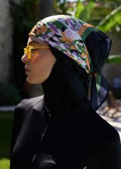 Üçgen Bandana Eşarp - 02 - 1
