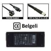Nivatech BC912 HP 19V 4,74A (7,4*5,0mm) Adaptör - 1