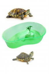 Girist Pet Büyük Boy Kaplumbağa Bahçesi Havuzu 40 x 26 cm - 1