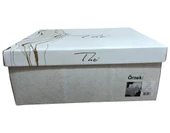 The Home Collection Larissa Fransız Güpürlü Battaniye Yatak Ört Seti-Bej - 4