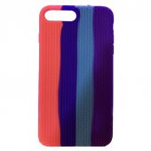 İphone 12 - 12 Pro Renkli Gökkuşağı - Colorful - Silikon Kılıf thumbnail 9