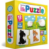 Circle My Fırst İlk Puzzle 12+Ay 48 Kart Ct012 - 1