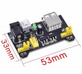 MB102 Breadboard Güç Kaynağı Modülü 3.3V 5V - 2