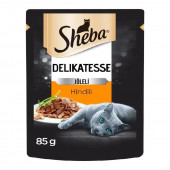 Sheba Delikatesse Jöleli Hindili Pouch Yetişkin Kedi Konservesi 85 Gr - 1