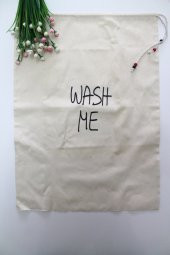 Wash Me Baskılı Çok Amaçlı Kirli Torbası 50x70cm - 1