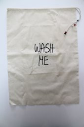 Wash Me Baskılı Çok Amaçlı Kirli Torbası 50x70cm - 4